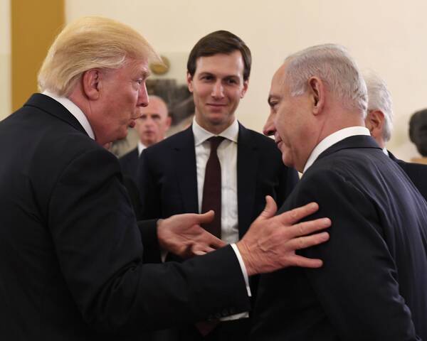 Trump Kushner Bibi